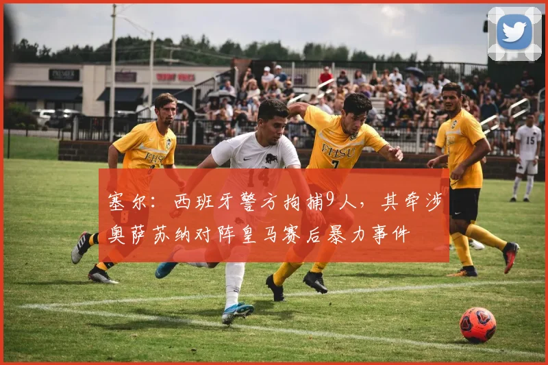 塞尔：西班牙警方拘捕9人，其牵涉奥萨苏纳对阵皇马赛后暴力事件